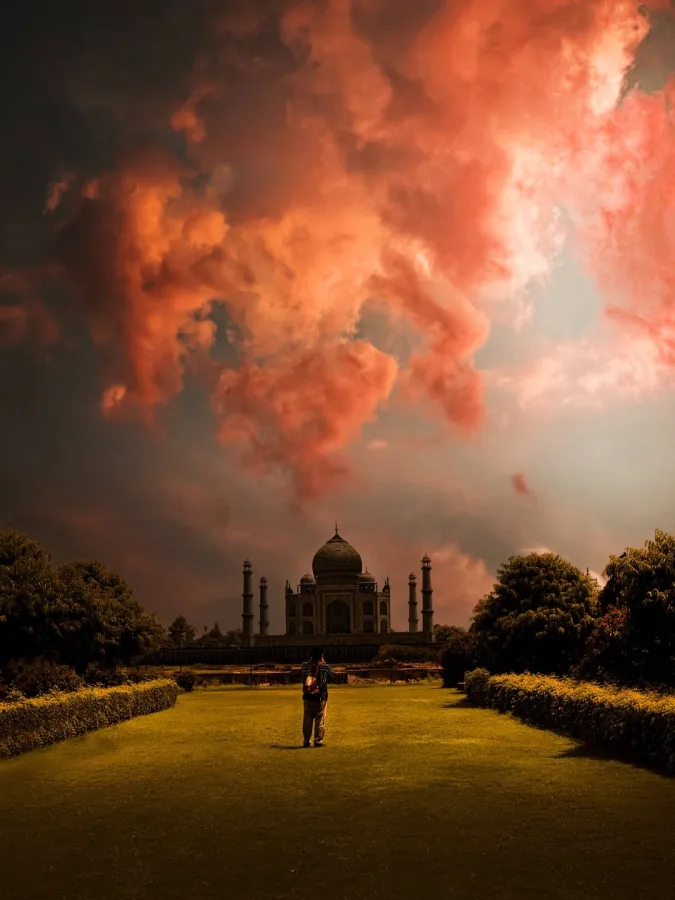 Black Taj Mahal