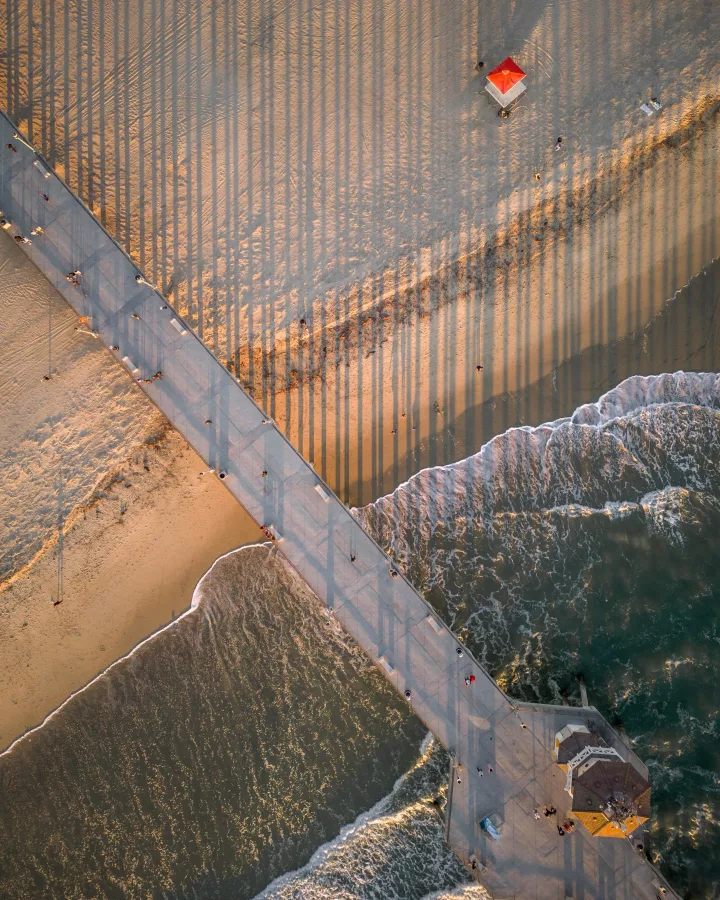Golden Hour at Manhattan Beach Pier 2
